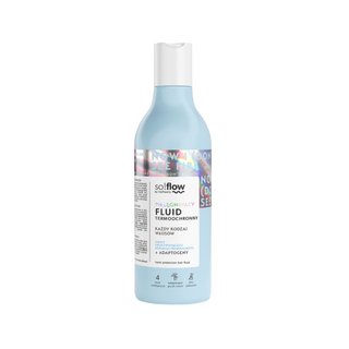 So!Flow nourishing heat protection fluid with adaptogens for all hair types