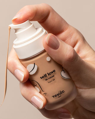 Natural and Eco-Friendly Self Love BB Facial Cream in Natural Beige Shade 30 ml Resibo - 2