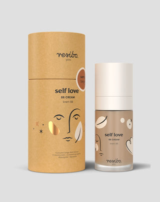 Natural and Eco-Friendly Self Love BB Facial Cream in Sunny Beige Shade 30 ml Resibo - 2