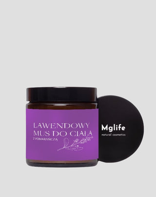 Lavender Body Mousse for Irritated and Dehydrated Skin with Lavender Oil Mglife - 5