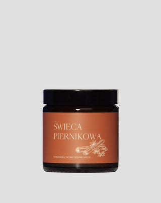 Mglife gingerbread canola wax candle with oils and 100% cotton wick - 1