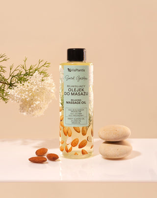 Moisturising and Relaxing Massage Oil with Almond Scent Secret Garden Vis Plantis - 2