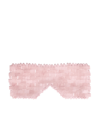 Hand-Woven Face and Body Msk with Rose Quartz Crystallove