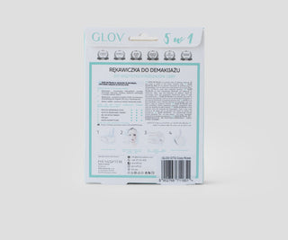 Reusable Makeup Removal and face Cleansing Glove On-The-Go Ivory Glov - 4