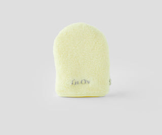 Reusable Makeup Removal and face Cleansing Glove On-The-Go Ivory Glov - 1