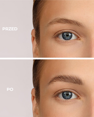 Affect waterproof eyebrow pomade Light, cool brown