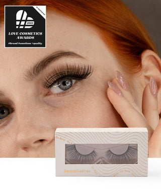 Bamm!Lashes Go Bold 2D false strip eyelashes for repeated use very soft - 3