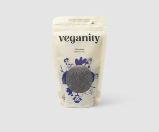 Chia seeds high in fiber and protein Veganity 200 g