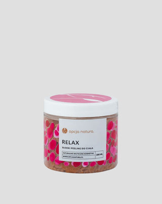 Purifying body scrub Relax natural with Epsom salt Opcja Natura - 1