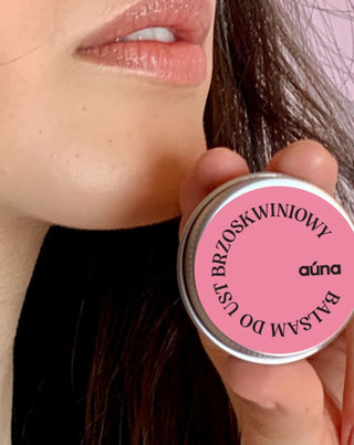 Peach Lip Lotion Moisturising and Preventing Chapped Lips Auna - 3