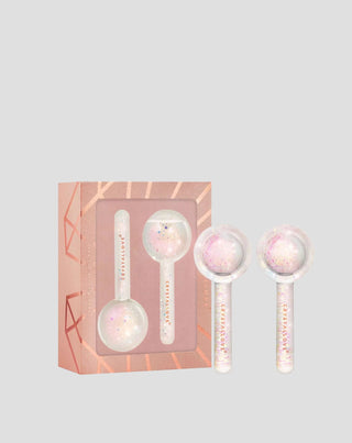 Glass massage globes Cryotherapy for the face Cryolift ice globes Crystallove - 1