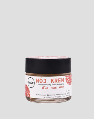 Moisturizing peach face cream My Cream with probiotic 40+ La-Le - 1