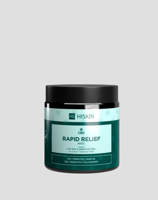 CBD Rescue Ointment for dry skin care with hemp oil Rapid Relief HiSkin - 1