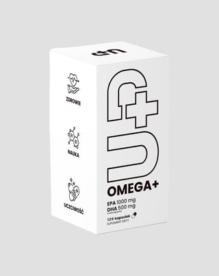 Supplement Up Omega+ UP Omega-3 Unsaturated Fatty Acids Health Pharma 120 capsules - 1