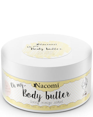 Regenerating Body Butter Orange Sorbet for All Skin Types Nacomi