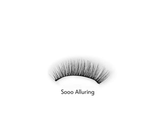 Bamm!Lashes Sooo Alluring 2D false strip eyelashes for repeated use - 4