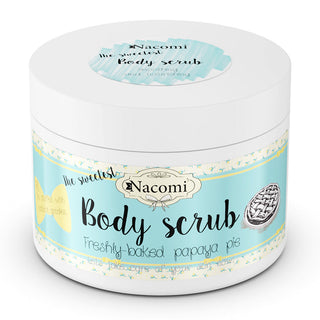 Natural Sugar Body Scrub - Fresh Papaya Cake Nacomi
