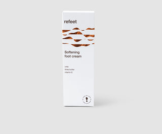 Refeet softening foot cream with urea and shea butter