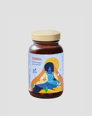 Stress Supplement with Adaptogens and EGCG ChillMe Health Labs Care 60 Capsules
