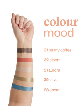 Mattifying Eyeshadow Colour Mood in Milky Chocolate Shade 24 Praline Paese