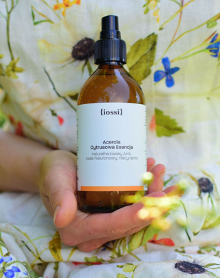 Citrus Facial Toner with AHA, Natural Oils and Niacinamide 200ml Acerola Iossi