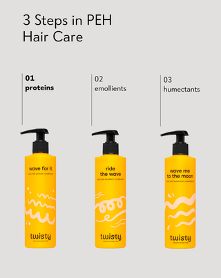 Twisty protein conditioner for curly hair with amino acids - 4