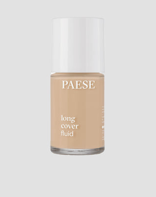 Paese Long Cover Fluid Sand Beige 1.75 creamy covering foundation