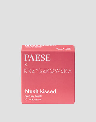 Cream Blush in Pink-Fuchsia Shade Blush Kissed 03 Paese X Krzyszkowska
