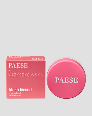 Cream Blush in Pink-Fuchsia Shade Blush Kissed 03 Paese X Krzyszkowska