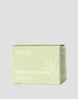 Mattifying Bamboo Loose Face Powder with Antibacterial Properties Paese
