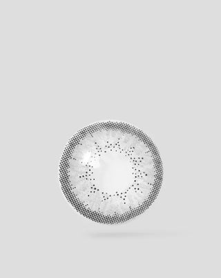 Graphite grey zero power monthly coloured contact lenses Grey Moons No. 3 Ovio - 2