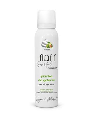 Shaving Foam with Avocado, Birch Water, Niacinamide, Soothing Irritations Fluff