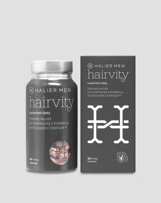 Hairvity Men Halier hair loss tablets for men, 60 capsules