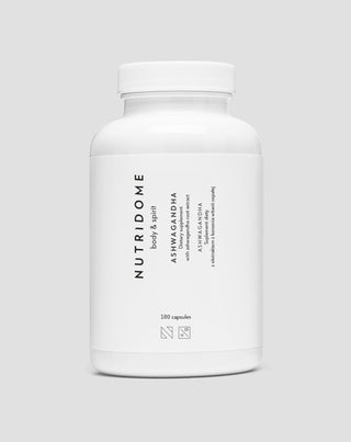 Ashwagandha Indian ginseng stress reduction tablets Nutridome 180 capsules