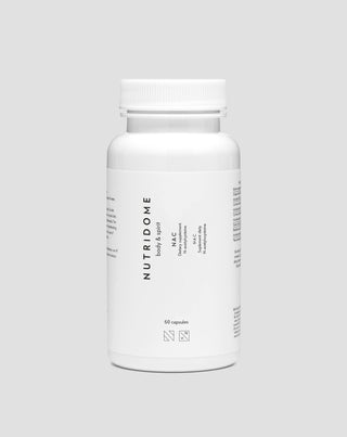 NAC N-acetylcysteine a powerful antioxidant that supports regeneration Nutridome dietary supplement 60 capsules - 1