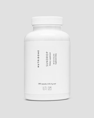 Evening primrose oil 1000 mg with omega-6 and 9 for healthy skin and lowering LDL cholesterol Nutridome 180 pcs. - 1