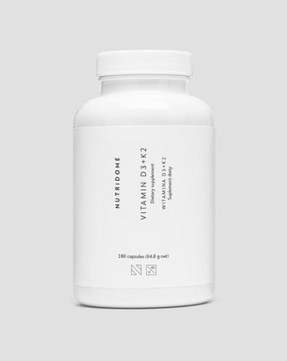 Vitamins D3+K2 with inulin for support of the skeletal system and immunity Nutridome 180 pcs. - 1
