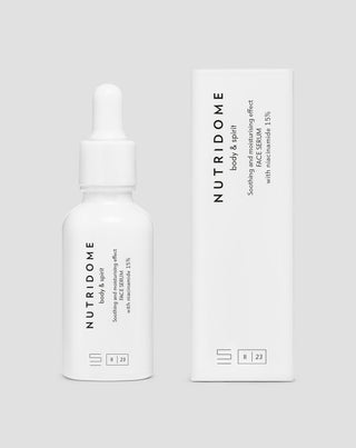 Nutridome 15% niacinamide face serum for imperfections