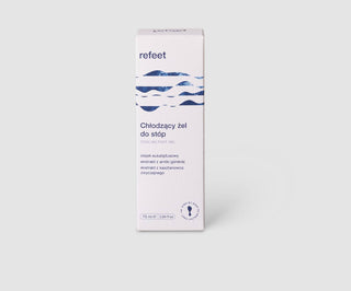 Refeet cooling foot gel with eucalyptus oil