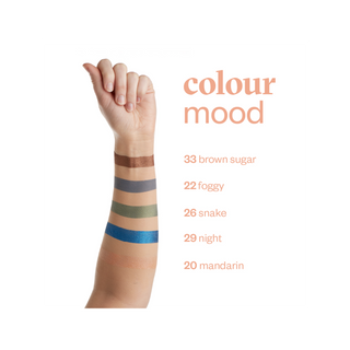 Mattifying Eyeshadow Colour Mood in Peachy Shade 32 Bloom Paese