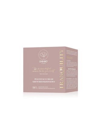 Peachy Radiance-Moisturising Facial Cream Tranquility Ritualia Onlybio