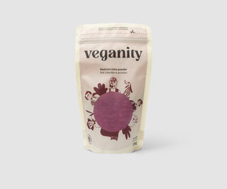 Beet juice powder natural source of iron and vitamin C and Veganity vegan color 200 g