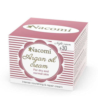 Nacomi Argan Night Cream With Hyaluronic Acid +30