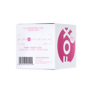 Loovara Fox 53 vegan condoms 12 pcs.