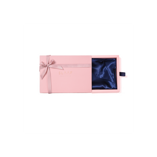 Silk Navy Blue Pillowcase with Nourishing Properties Slaap