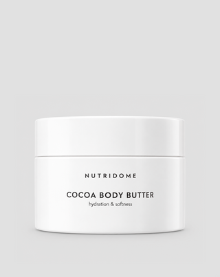 Cocoa Butter Body Cream with ceramides natural oils and Vitamin E Nutridome - 1