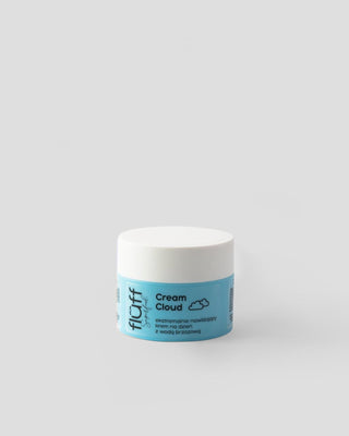 Fluff Aqua Bomb face cream with birch water and rice protein for dehydrated skin