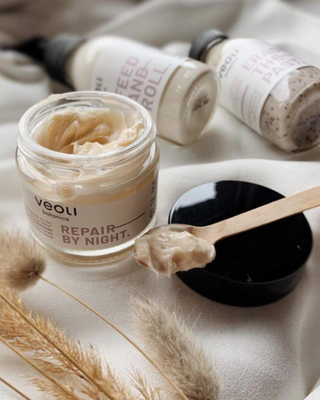 Veoli Botanica Second skin Repair by night face cream with lipid protection - 2