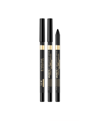Gel Eye Pencil with Soft, Intensely Pigmented Formula No. 01 Black Variete Eveline