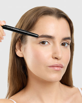 Nutridome brown eyebrow wax with castor oil with a lamination effect - 2